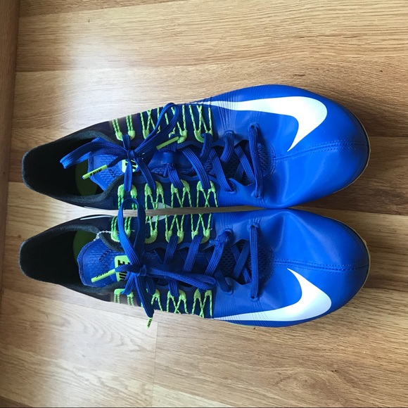 Nike Unisex Zoom Celar 5 Track Spikes Blue - Picture 2 of 6